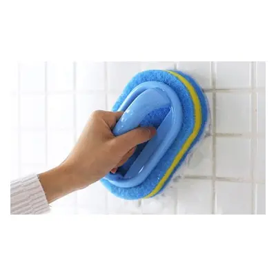 Plastic Handheld Sponge Cleaning Brush, One