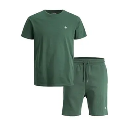 Jack & Jones Men'sLoungewear Tee & Short Set, XL