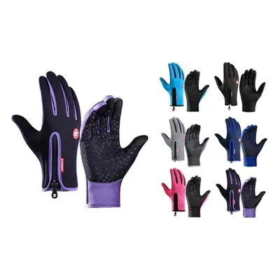 Neoprene Insulated Gloves with Wrist Zip,Black,L,One