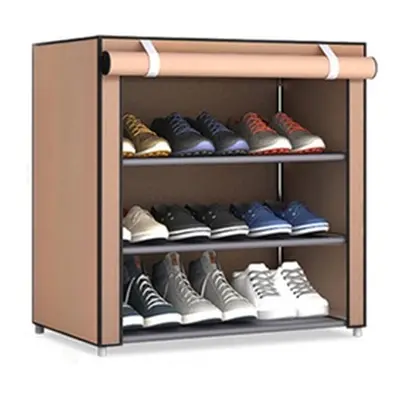 Multi-layer Shoe Rack,Coffee,Eight