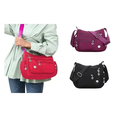 Casual Crossbody Shoulder Bag, Purple