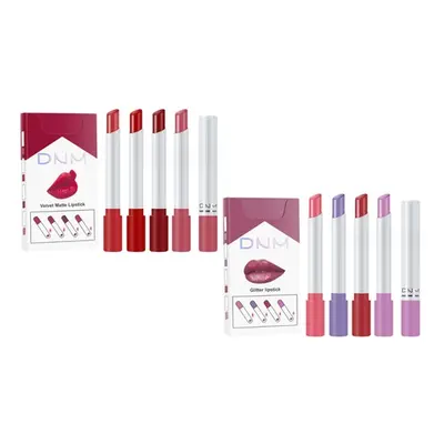 Matte Cigarette Box Lipstick Kits, Style B