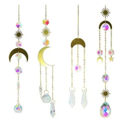 Crystal Prisms Sun Wind Chimes, Design 1