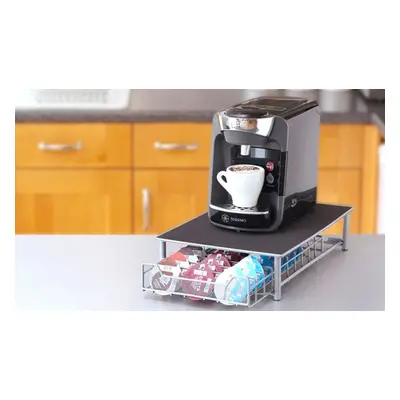 Neo Coffee Machine Stand with Capsule Pod Storage Drawer for Tassimo Capsules