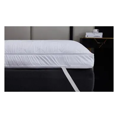 Heated Mattress Topper - Soft 10cm Microfiber Dual Control, Double