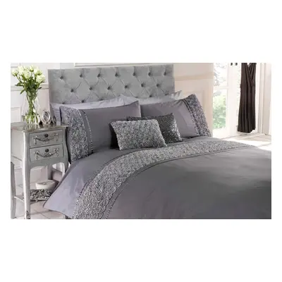 Belle Maison Limoges, Super King Duvet Set,Grey