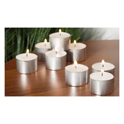 50 Pack Tea Lights Candles 8 Hour Burning Time