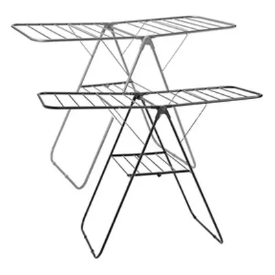 Foldable Clothes Airer, Black