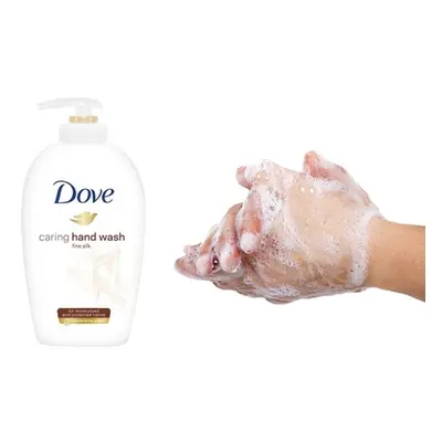 Dove Liquid Hand Wash, Six Dove Liquid Indulging Cream Hand Wash 250ml