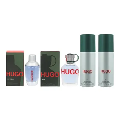 Hugo Boss Green Apple Mint Basil Fragrance, Deodorant Spray Two Pack