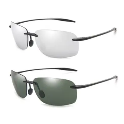 Men'sPolarised Sunglasses, Blackish green