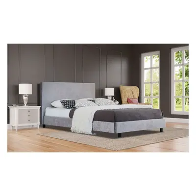 Florence Shimmer Bed, Bed Frame Only,Double,Brown