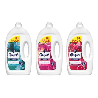 Comfort Fabric Conditioner Lasting Fragrance and Softness 2.49L, Strawberry &Lily,Four