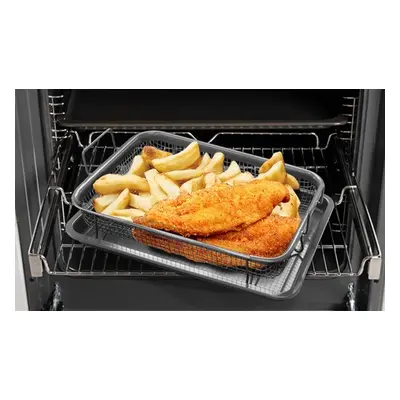 Two Piece Air Fryer Crisper Tray