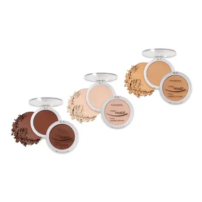 Phoera Sheer Matte Compact Powder, Nude,One