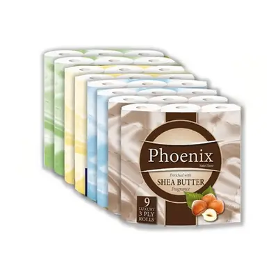 72 Rolls of Phoenix Quilted Two-Ply Soft White Toilet Paper