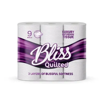 Bliss Quilted Toilet Rolls, 45