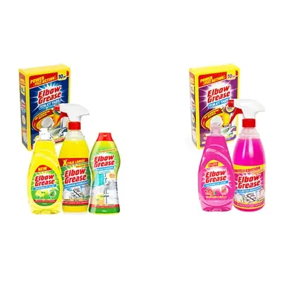 Elbow Grease Cleaning Bundle,Lemon Fresh