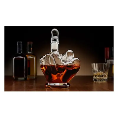 Provocative 1L Borosilicate Glass Decanter