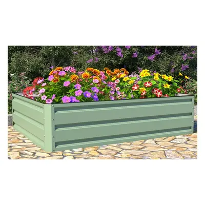 Metal Raised Garden Bed, 60cm x 60cm,Two