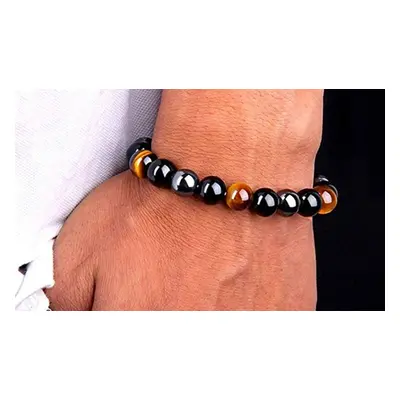 Triple-Action Tiger Eye Bracelet, Two