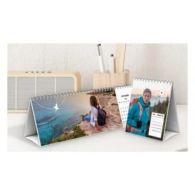 Two Desk Calendars Portrait