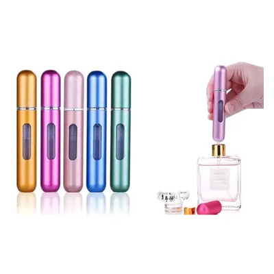 Refillable Travel Perfume Atomisers 8ml,Blue ,Three