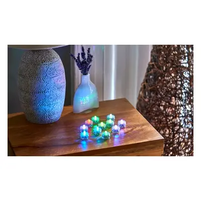 Mini Waterproof Colour-Changing LED Tealight Candles, 48