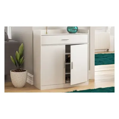 Dalby Shoe Storage Cabinet, White