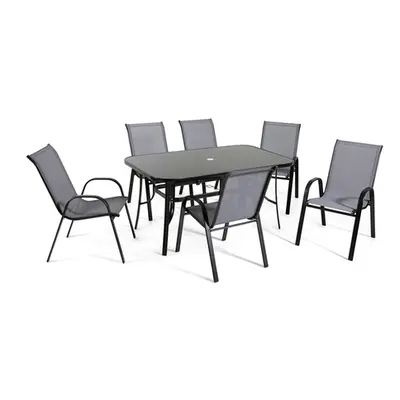 Rufford Six-Seater Outdoor Dining Set