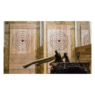 1 hour Axe Throwing Experience for Eight