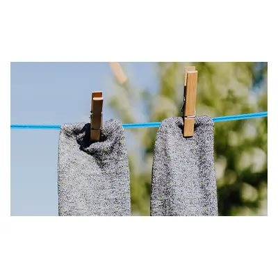 50m Washing Line Rope, Blue