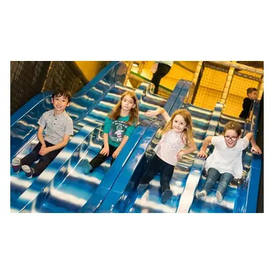 For one adult and two children (ages 12 or younger), indoor soft play Tuesday Treat