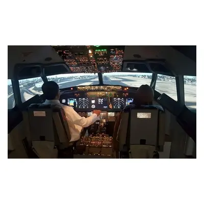 60-minute Boeing 737 Airliner flight simulator experience