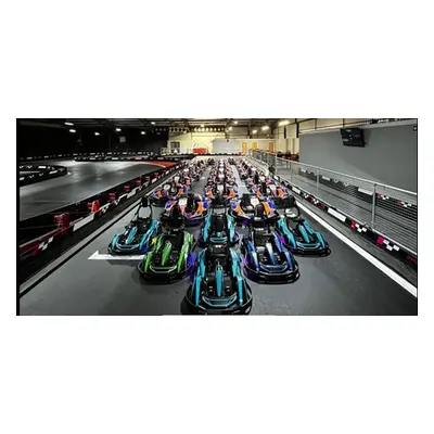 1 Person 25 Laps of Flat out fun. 4-7 year 8-14 year 15-Adult. One voucher fits all