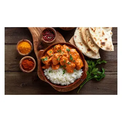 Starter Any Curry or Biriyani and a Glass of Wine or Beer for Four