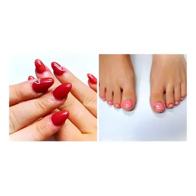 Gel Manicure and Gel Pedicure