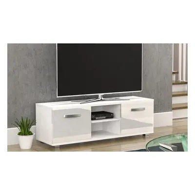 Vida Designs Cosmo Two-Door TV Unit, 140cm,Black,Without LED