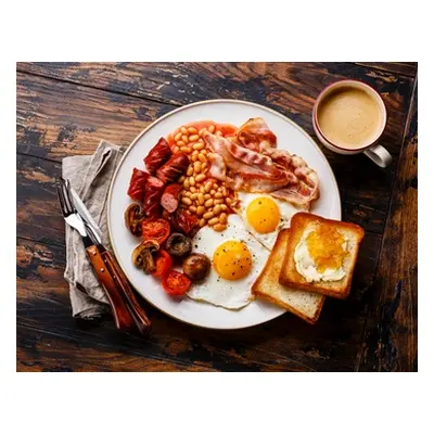 For four, all-day large full-English breakfast