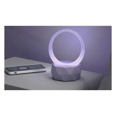 2-in-1 USB Nightlight and Bluetooth Speaker, Purple