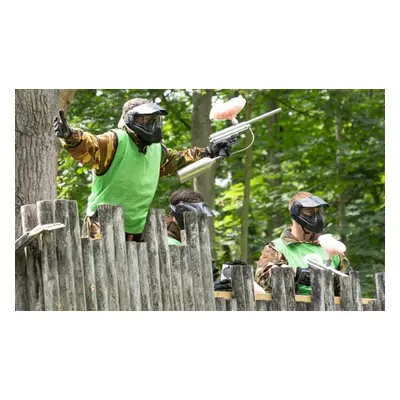 For 10, Paintballing with 100 Paintballs per Person and Cash Prizes