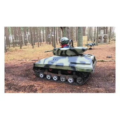 For one, mini tank driving experience