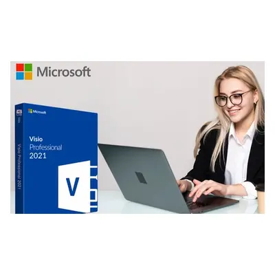 Microsoft Visio 2021 Professional with Online Courses