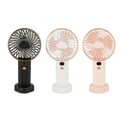 Portable USB Fan with Three Speeds, White