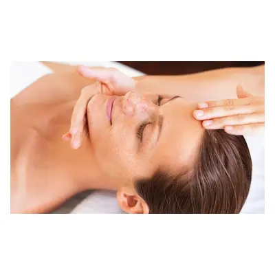 Back and facial massage with file and polish on hands and feet for two