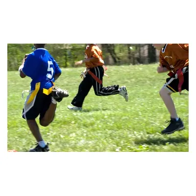 For two children, football or rugby training session