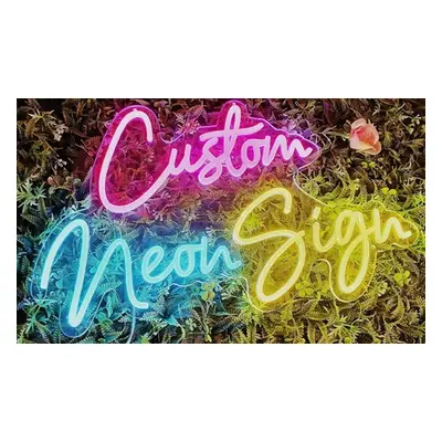 One Custom Neon Sign; Shipping not Included