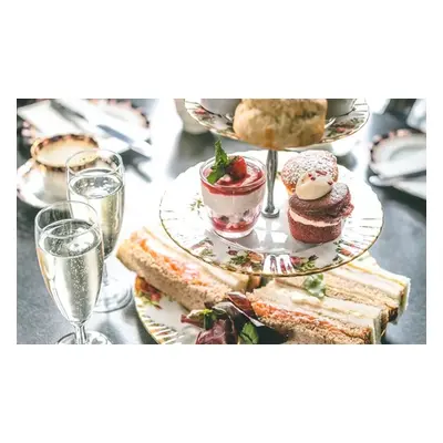 For Two, Traditional Afternoon Tea with a Glass of Prosecco