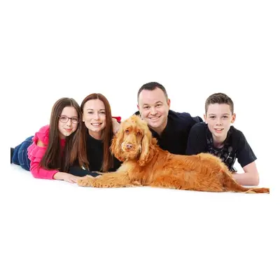 Family and pet photoshoot