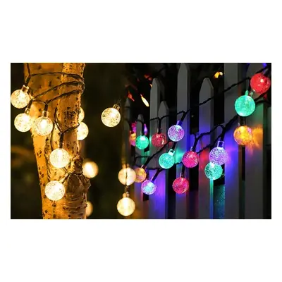 Solar LED Bulb Fairy Lights 5m, Multi colour,Two